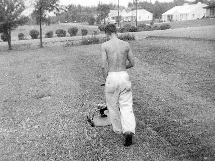 founder2 Young Bruce Ewing at the beginning of his career
